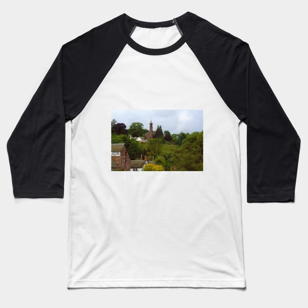 Blairgowrie Old Parish Kirk Baseball T-Shirt by tomg